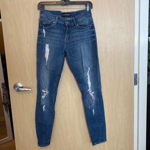 Express ripped jeans